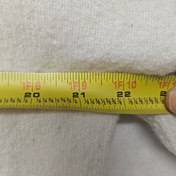 Madewell Cream Ivory Flare Tier-Sleeve Pullover Sweater in Coziest Yarn - Picture 5 of 7